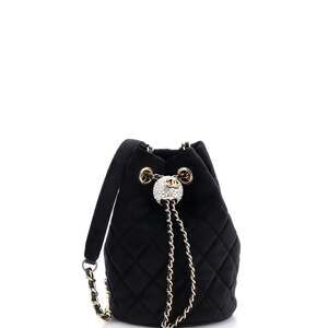 Chanel Pearl Crush Drawstring Bucket #237504C26B